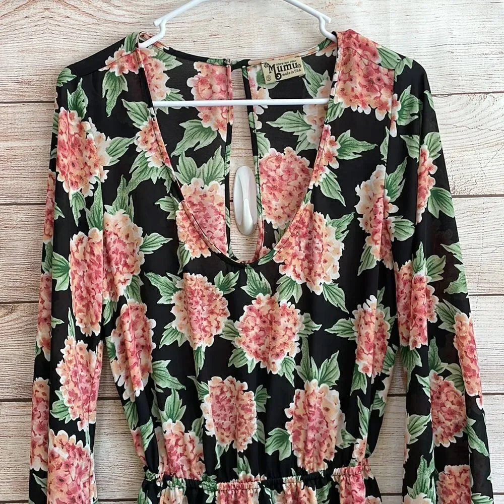 SHOW ME YOUR MUMU RAINEY MINI DRESS IN FLORAL PRINT‎